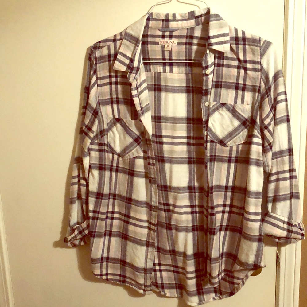 Women’s plaid top